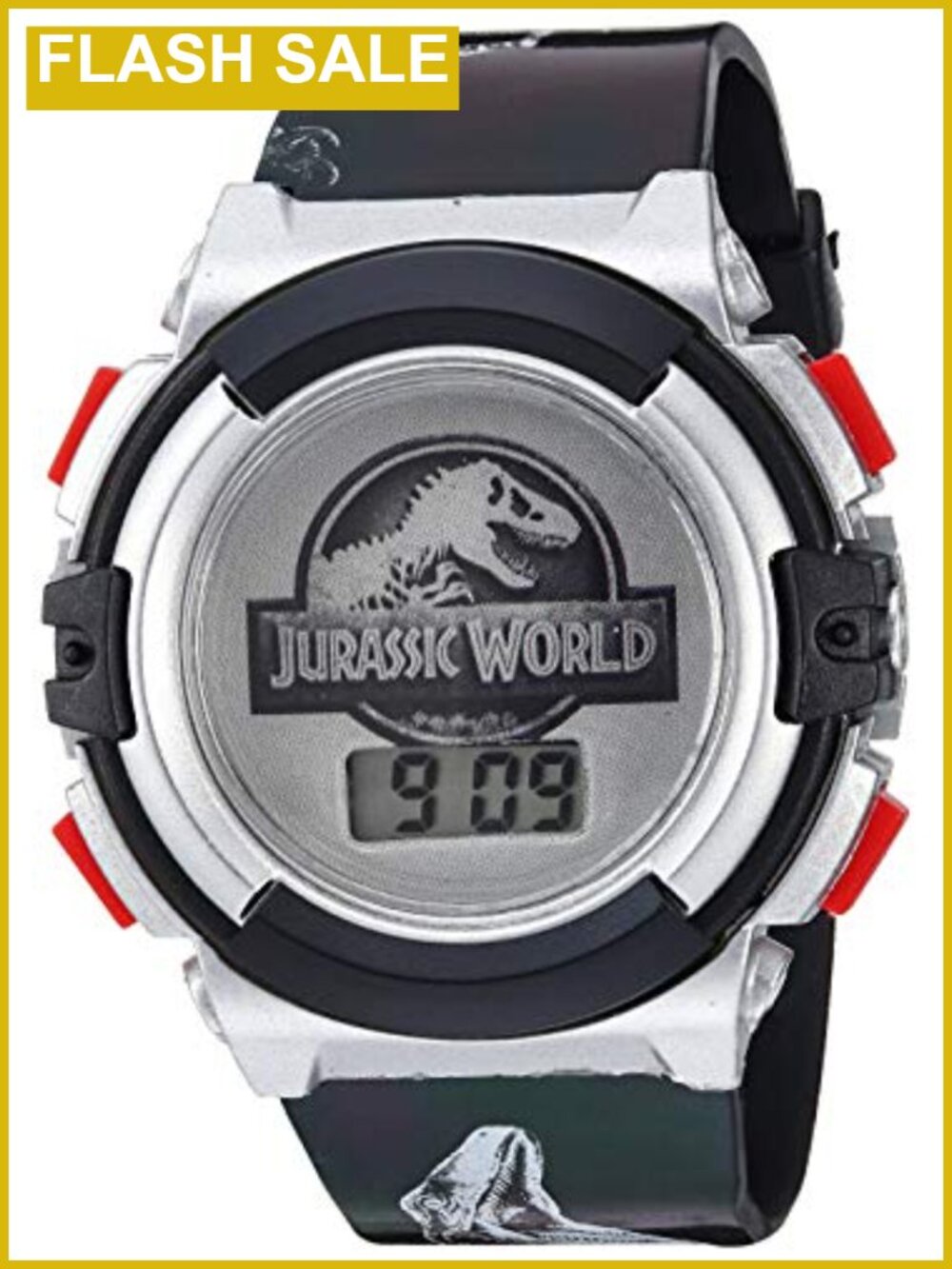 Jurassic Park Kids Digital Watch Quartz Easy Reader Boys Girls